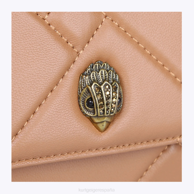 Kurt Geiger mujer cartera colcha london kensington 2LPR95 | bolsas camello